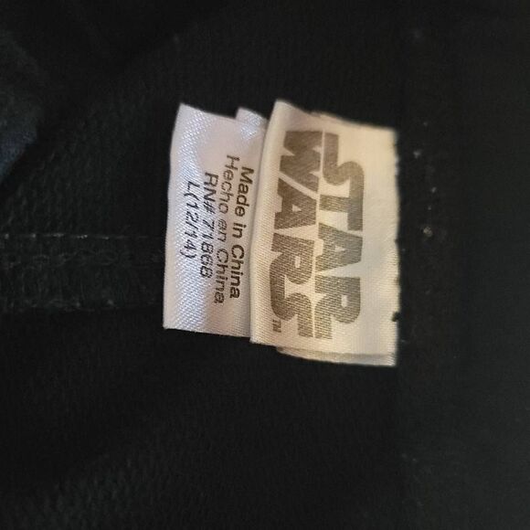 Star Wars Black Sweatpants for Girls Size Large (12/14) - Picture 6 of 6